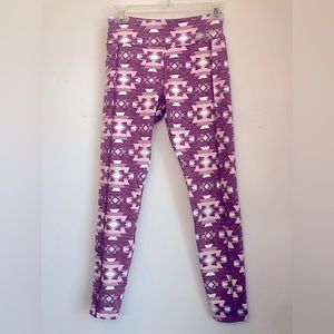 Justice Fleece Lined Leggings Size 12